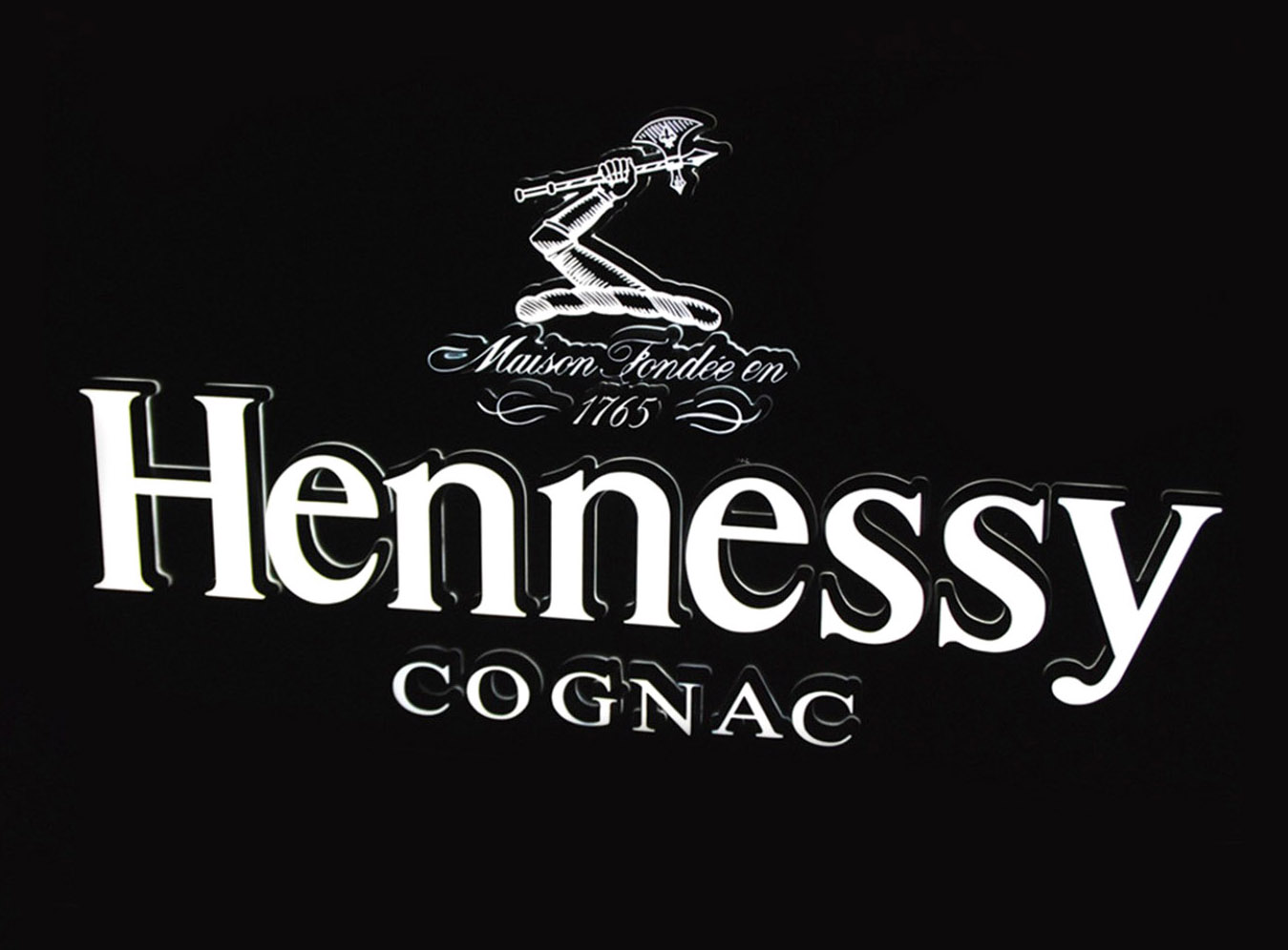 Hennessy迷你发光字